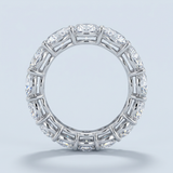Oval Cut Eternity Band Perfectly Matched 4.2 CTW