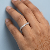 Nineteen stone wedding band