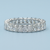 Radiant Cut Eternity Band 4.0 ct