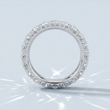 Round Cut Eternity Band Perfectly Matched