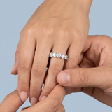 Round Cut Eternity Band Perfectly Matched 5.25 CTW