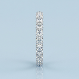 Round Cut Eternity Band Perfectly Matched