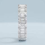 Emerald Cut Eternity Band 10.0 CTW