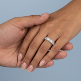 Radiant Cut Eternity Band 4.0 ct