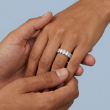 Oval Cut Eternity Band 7.50 ct