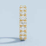 Oval Cut Eternity Band 10.00 ct