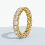 Oval Cut Eternity Band 3 ct