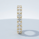 Oval Cut Eternity Band 5.0 ct