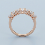 Classic seven stone wedding band
