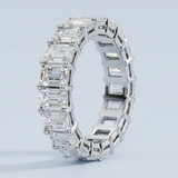 Emerald Cut Eternity Band 4.0 ct
