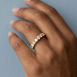 Round Cut Graduated Band 1.0 CTW