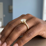 Nuvo Round Side-Diamond Ring — 2.00 ct Centre Minimum