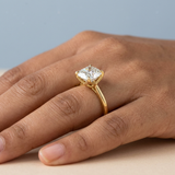 The Classic Cushion Lab-Grown Diamond Engagement Ring