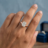 Cushion Cut Solitaire Ring