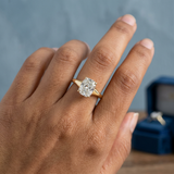 Cushion Cut Solitaire Ring