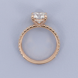 Nuvo Round Side-Diamond Ring — 2.00 ct Centre Minimum
