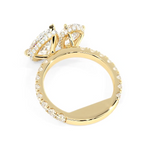 Lab-Grown Toi et Moi Diamond Ring