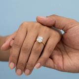 The Classic Cushion Lab-Grown Diamond Engagement Ring