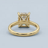 Hidden Halo Radiant Cut Diamond Engagement Ring