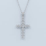 Cross Pendant Lab Grown Diamond (2.25 ct tw)