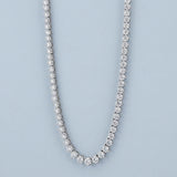 Riviera Diamonds Necklace 14K White Gold - EF VS2 8.3 CTW