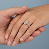 Marquise Hidden-Halo Lab-Diamond Ring — 2.00 ct Centre Minimum