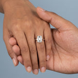 Eagle Claw Emerald Solitaire Engagement Ring Setting