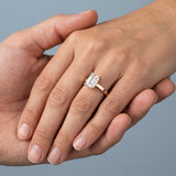 Eagle Claw Emerald Solitaire Engagement Ring Setting