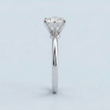 Six-Prong Solitaire Engagement Ring Setting