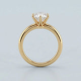 Six-Prong Solitaire Engagement Ring Setting