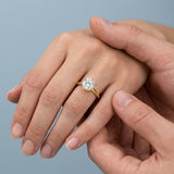 Six-Prong Solitaire Engagement Ring Setting