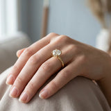 Classic Round Hidden-Halo Engagement Ring Setting