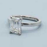 Eagle Claw Emerald Solitaire Engagement Ring Setting