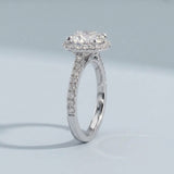 Timeless Round Brilliant Halo Ring Setting