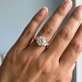 Celestia Round Marquise-Accent Ring Setting