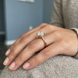 Classic Round Hidden-Halo Engagement Ring Setting