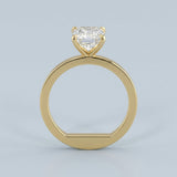 Eagle Claw Emerald Lab-Diamond Solitaire — 2.00 ct Centre Minimum