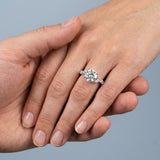 Celestia Round Marquise-Accent Ring Setting