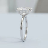 Radiant Underside-Diamond Hidden-Halo Ring Setting