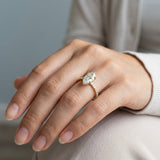 Marquise Hidden-Halo Lab-Diamond Ring — 2.00 ct Centre Minimum