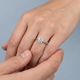 Six-Prong Solitaire Engagement Ring Setting