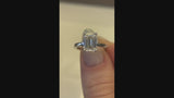 Emerald Cut Diamond Cut With Underside Diamonds