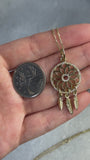 Lab-Grown Diamond Dreamcatcher Pendant