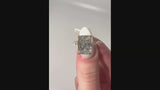 Radiant Cut Diamond With Unique Side Diamonds