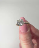 Classic Hidden Halo Round Brilliant Cut