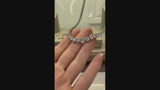 Riviera Diamonds Necklace 14K White Gold - EF VS2 28.09 CTW