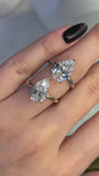 Pear Cut Solitaire Engagement Ring