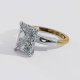 Radiant Cut Diamond Solitaire Engagement Ring