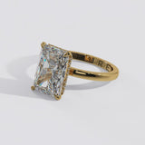 Radiant Cut Diamond Cut With Underside Diamonds