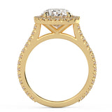Best Ever Halo Oval Ring
